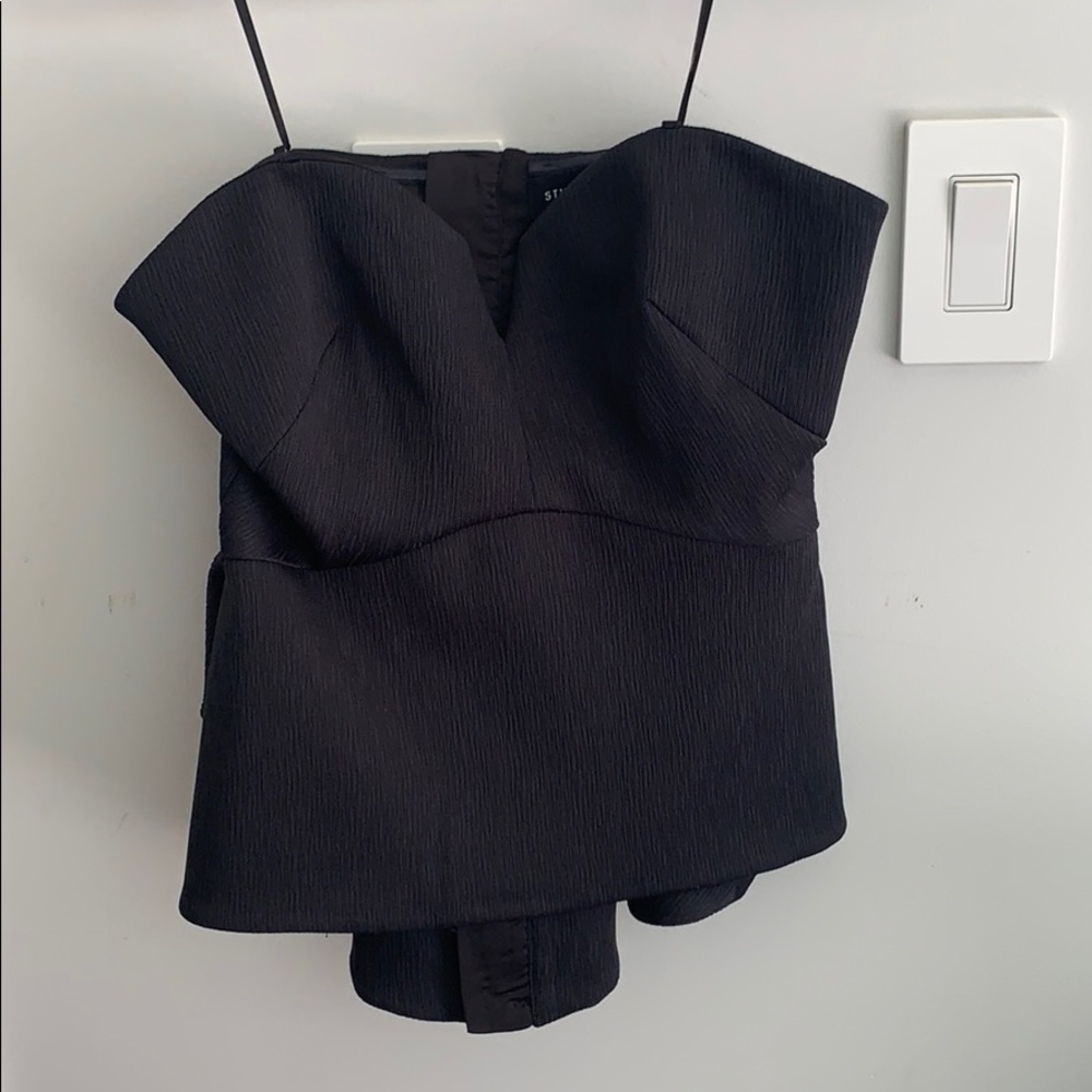 Stylestalker Black Tube Top